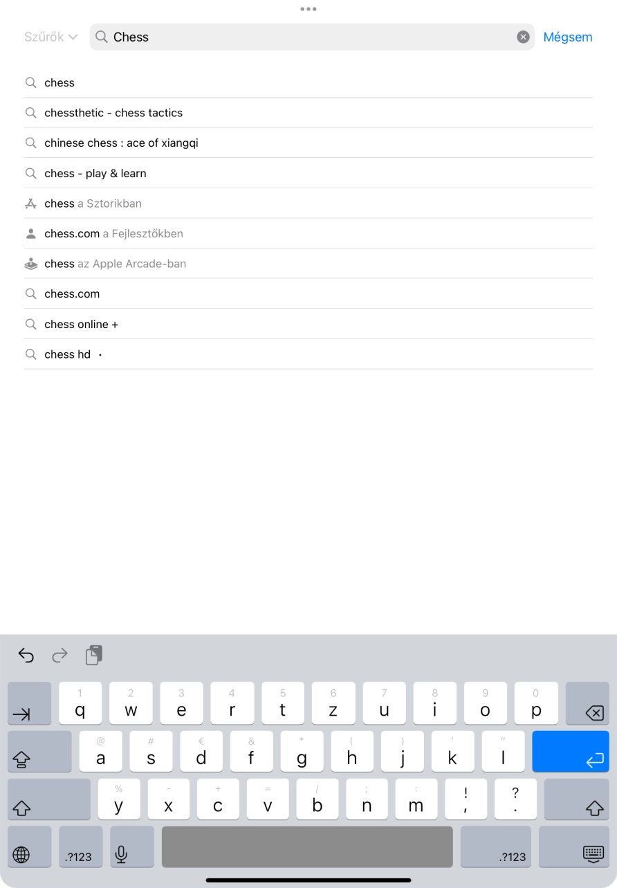 Írd be a keresett alkalmazás nevét vagy kategóriáját, és kattints az enter billentyűre.