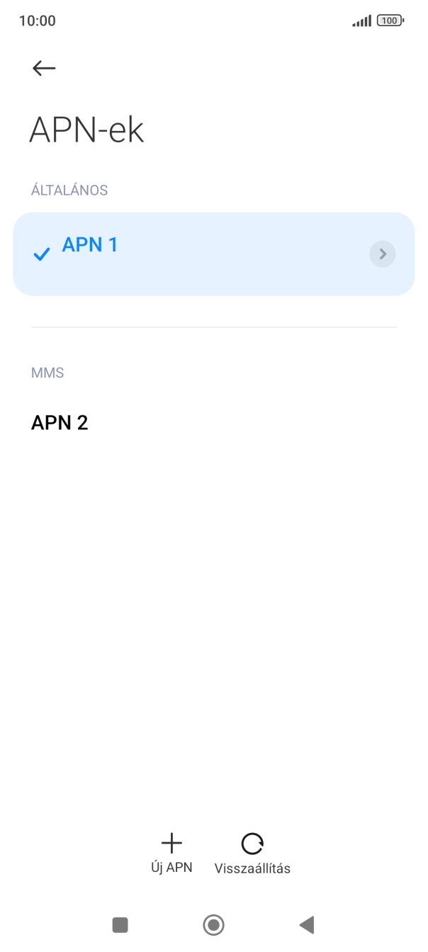 A befejezéshez, és ahhoz, hogy visszatérhess a főképernyőhöz, nyomd meg a főgombot.
