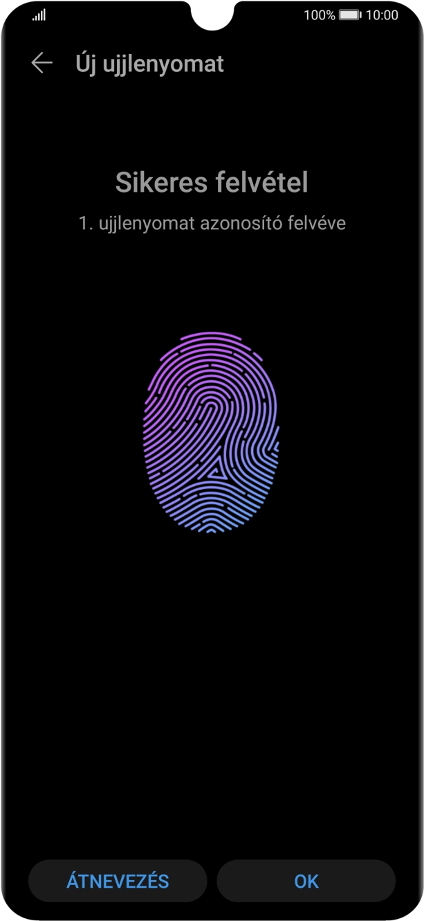 Válaszd az OK lehetőséget.