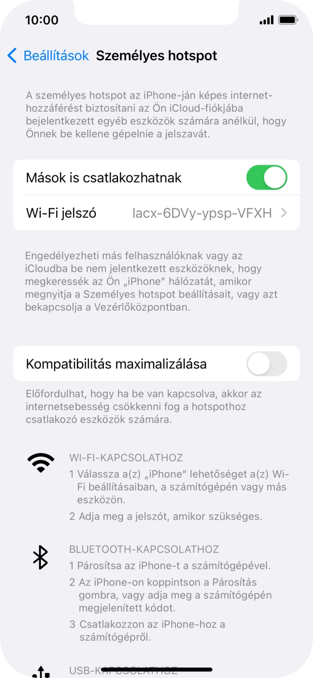 Húzd az ujjad felfelé a kijelző aljáról, hogy visszatérj a kezdőképernyőhöz.