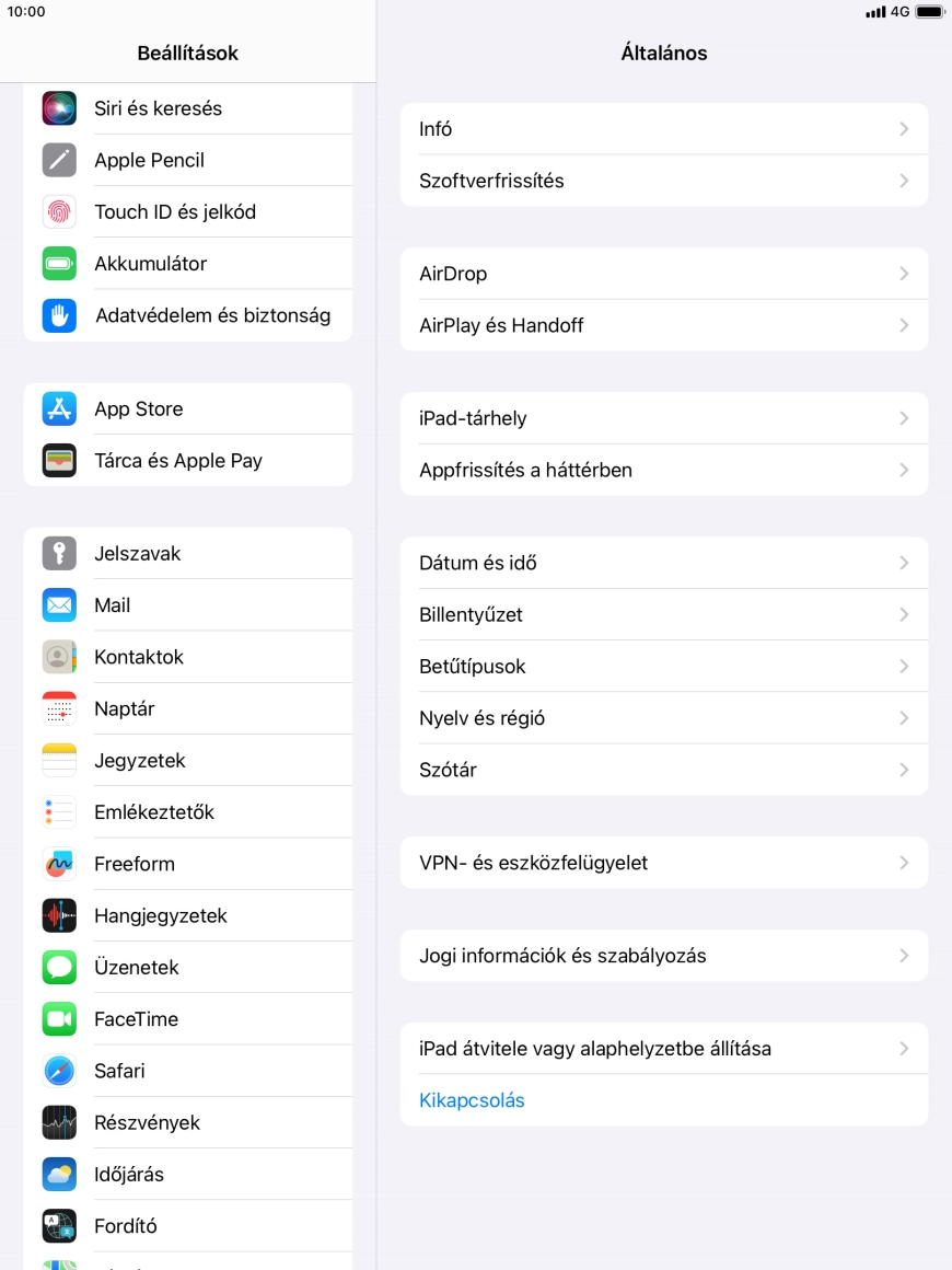 Válaszd az Üzenetek lehetőséget. Válaszd az Üzenetek lehetőséget.