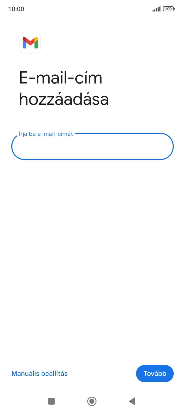 Válaszd a Tovább lehetőséget.