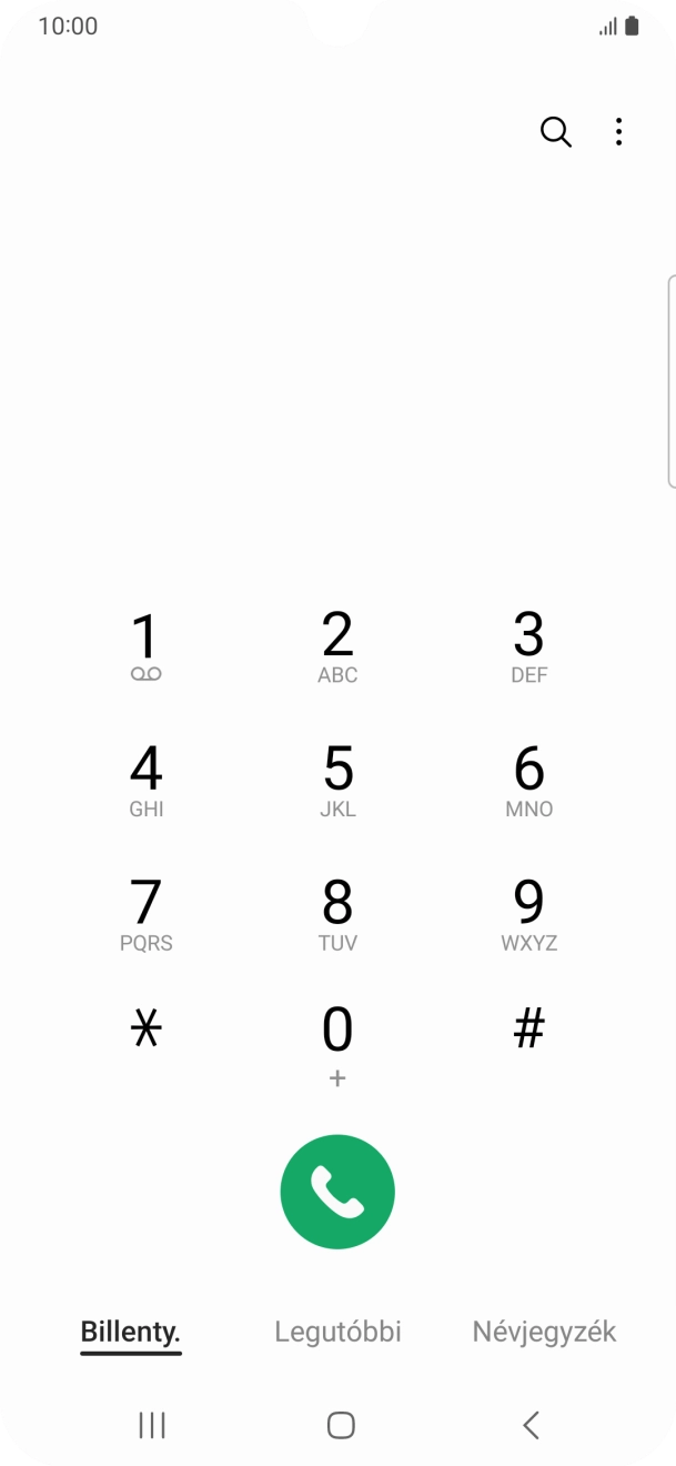 Kattints a menü ikonra. Kattints a menü ikonra.