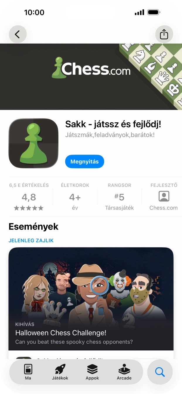 Húzd az ujjad felfelé a kijelző aljáról, hogy visszatérj a kezdőképernyőhöz. Húzd az ujjad felfelé a kijelző aljáról, hogy visszatérj a kezdőképernyőhöz.