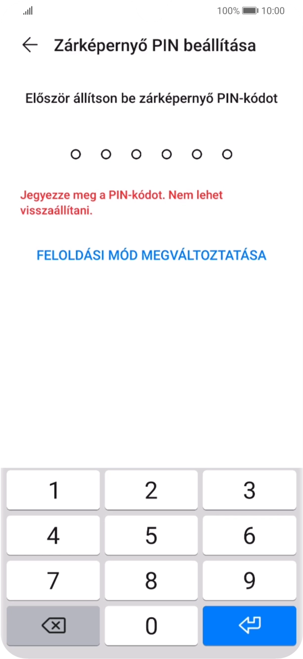 Válaszd a FELOLDÁSI MÓD MEGVÁLTOZTATÁSA lehetőséget.