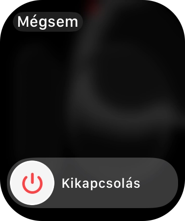 Kattints a kikapcsolás ikonra, és húzd az ikont jobbra.