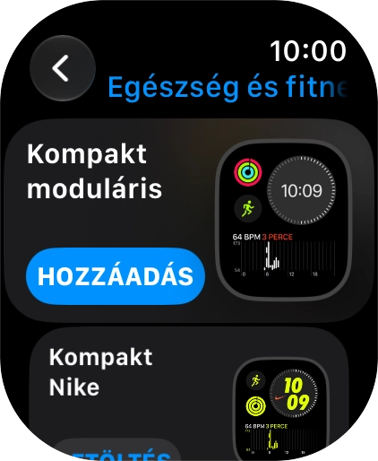Válaszd a HOZZÁADÁS lehetőséget.