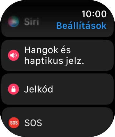 Válaszd a Jelkód lehetőséget.