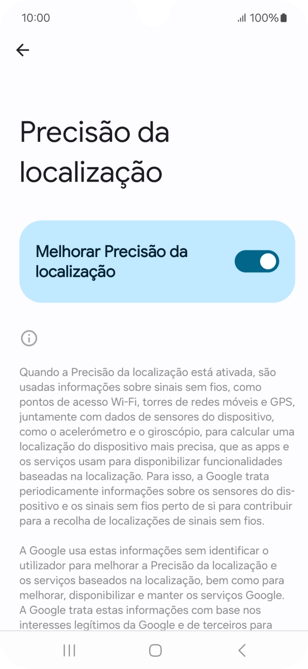 Se premir o indicador junto a 