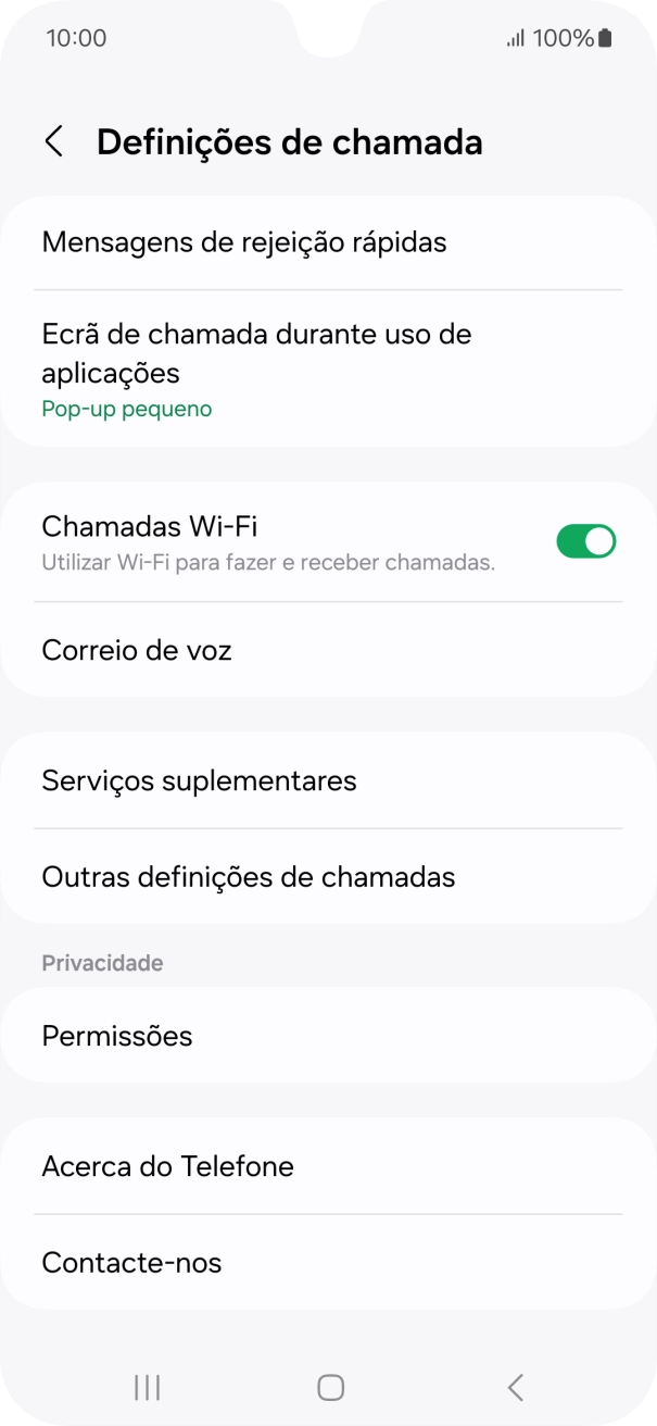 Prima Correio de voz.