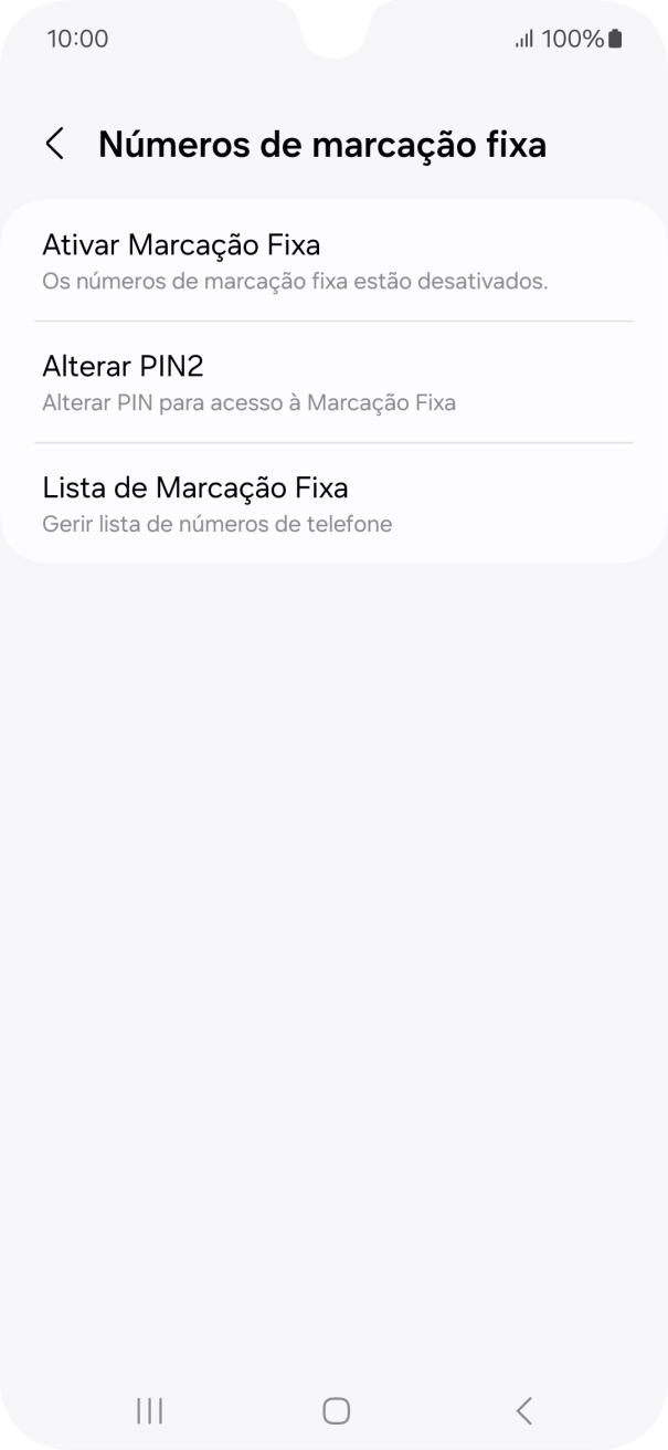 Prima Ativar Marcação Fixa.