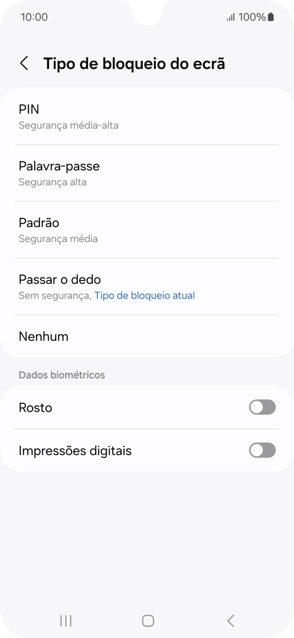 Prima Impressões digitais.