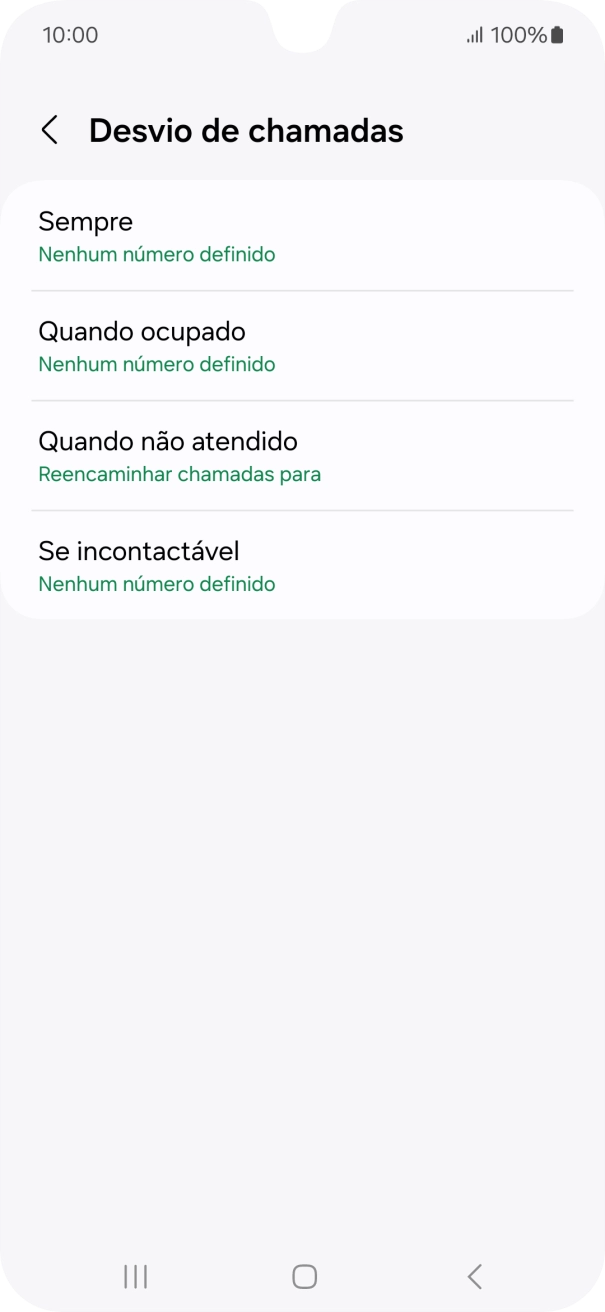 Prima a tecla de início para terminar e voltar ao ecrã inicial.