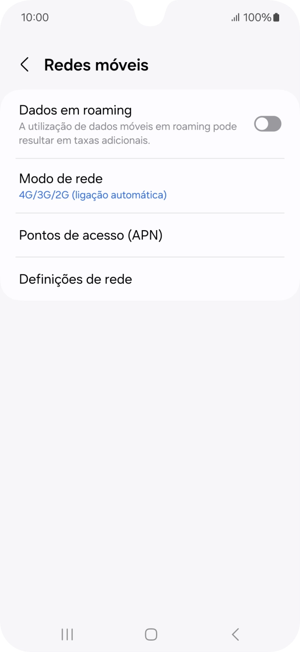 Prima Pontos de acesso (APN).