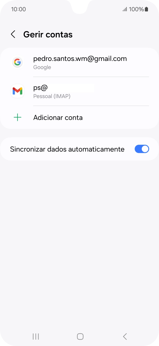 Prima a tecla de início para terminar e voltar ao ecrã inicial.