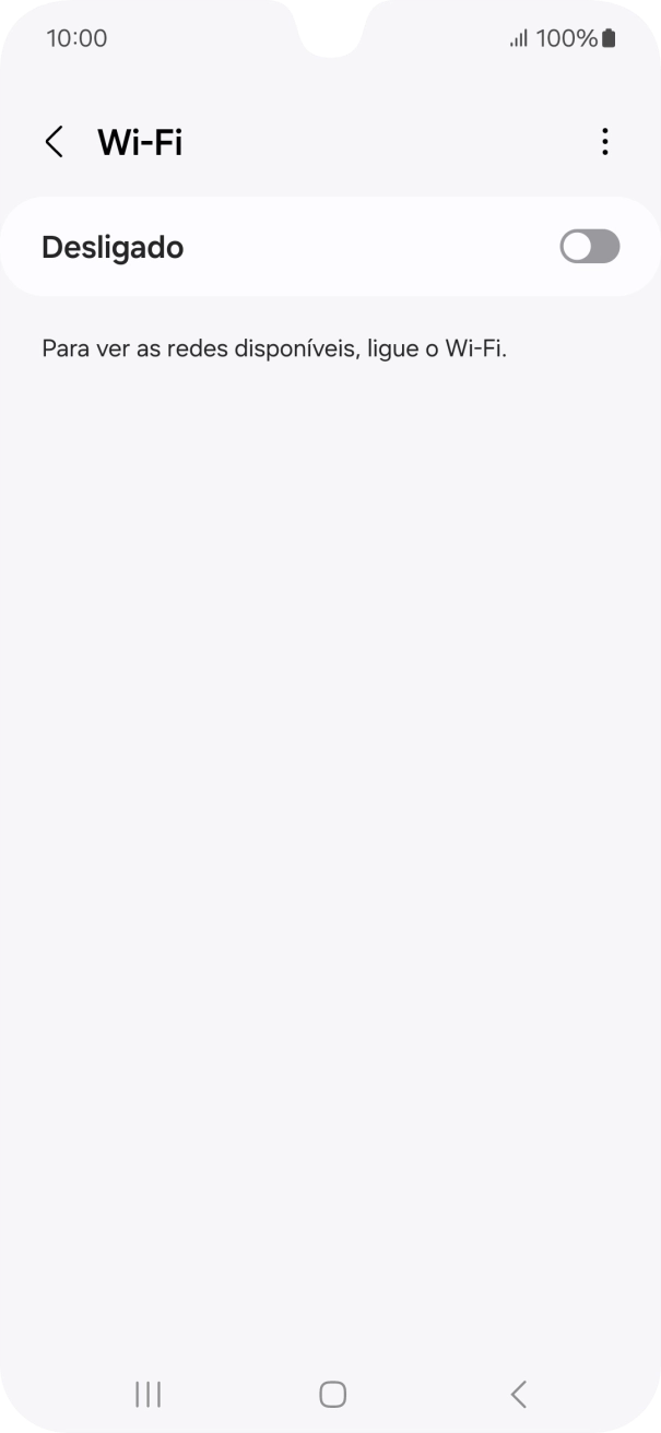 Prima o indicador para ativar a função.