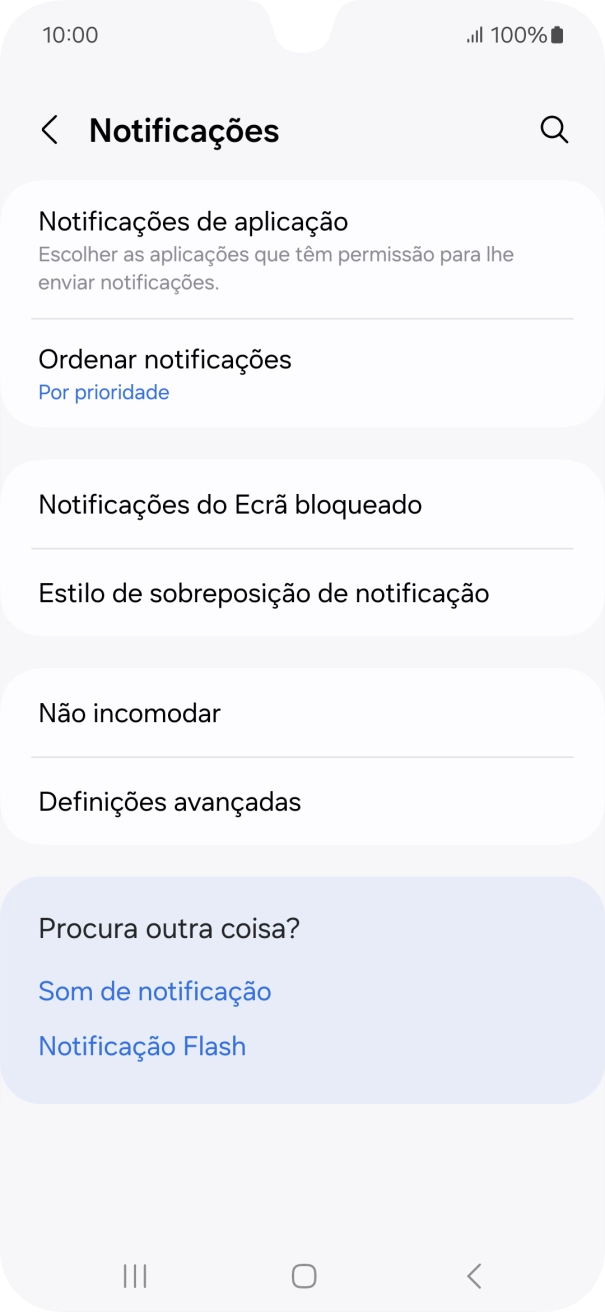 Prima Notificações de aplicação.