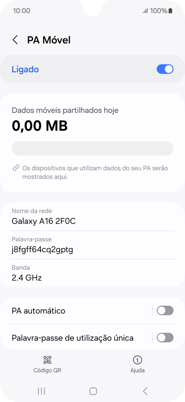 Prima a tecla de início para terminar e voltar ao ecrã inicial.