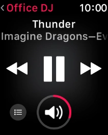 Press the volume icon.
