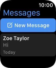 Press the required iMessage.