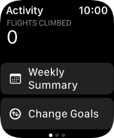 Press the Digital Crown several times to return to the main menu. Press the Digital Crown several times to return to the main menu.