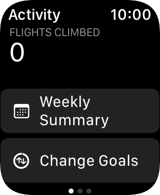 Press the Digital Crown several times to return to the main menu. Press the Digital Crown several times to return to the main menu.