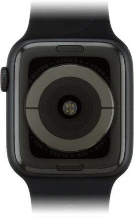Image 2: Back view of the Apple Watch Series 4