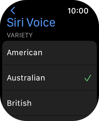 Follow the instructions on the screen to select the required settings.