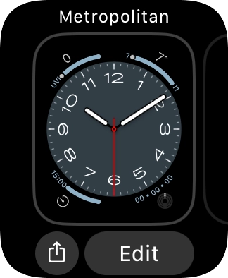Slide your finger left on the screen.