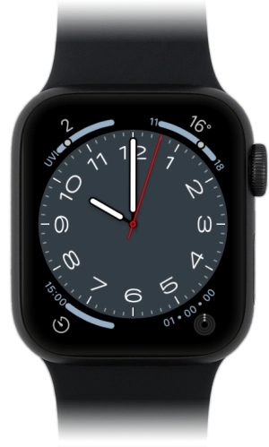Image 1: Apple Watch SE (2nd Gen) in Black Large product image