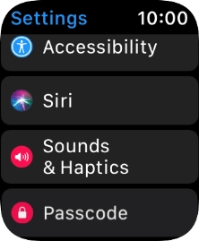 Press Siri.