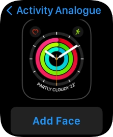 Press Add Face.
