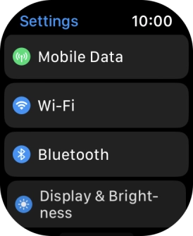 Press Bluetooth. Press Bluetooth.