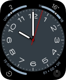Slide your finger upwards starting from the bottom of the screen to open Control Centre.