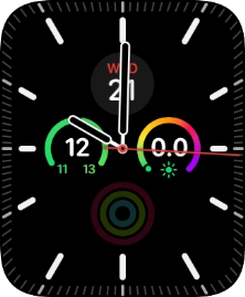 Slide your finger upwards starting from the bottom of the screen to open Control Centre.