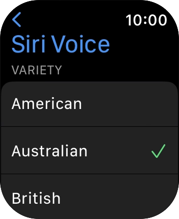 Follow the instructions on the screen to select the required settings.