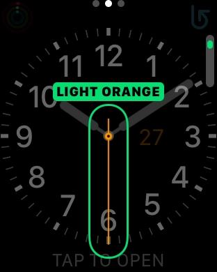 Press the Digital Crown twice to return to the home screen.