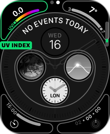 Press the Digital Crown twice to return to the home screen.