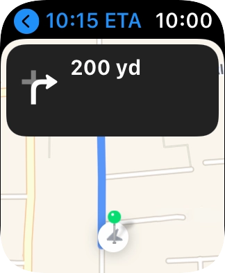Press arrow left.