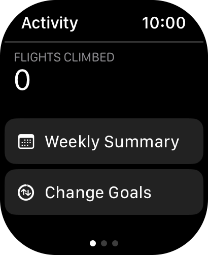 Press the Digital Crown several times to return to the main menu. Press the Digital Crown several times to return to the main menu.