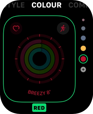 Press the Digital Crown twice to return to the home screen.