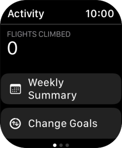 Press the Digital Crown several times to return to the main menu.