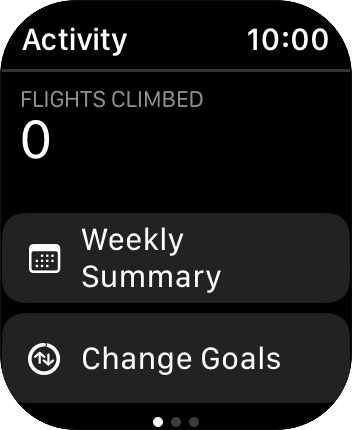 Press the Digital Crown several times to return to the main menu.