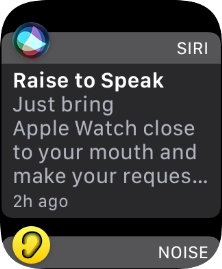 Press the required notification to open it.