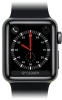 Slide 1: Apple Watch Series 3 in Black Large product image