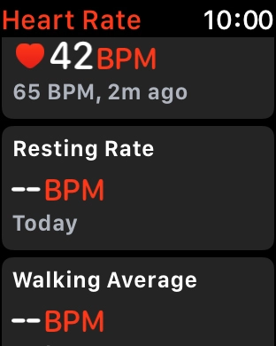 Press the Digital Crown several times to return to standby mode.