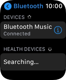 Press the Digital Crown to return to the home screen.