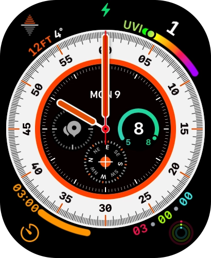 When the battery charging icon is displayed, the battery is charging.