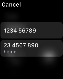 Press the required number.