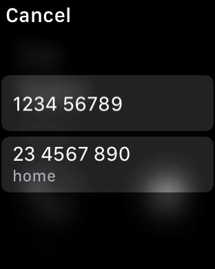 Press the required number.